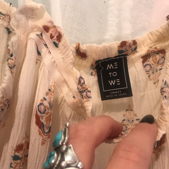 Patterned Boxed Cropped Tank - Picture 5 of 5